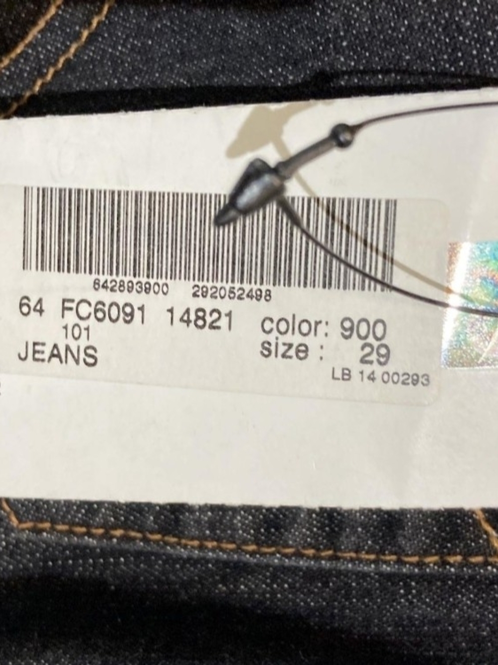 Authentic Dolce & Gabbana Women's Dark Indigo Wide Leg Jeans - Picture 8 of 8